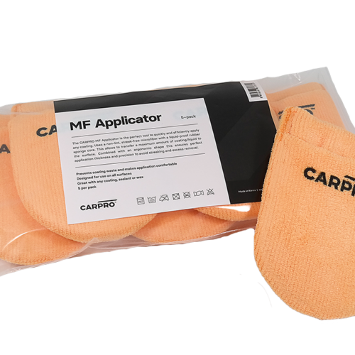 CarPro MF Applicator - zestaw pięciu aplikatorów z mikrofibry