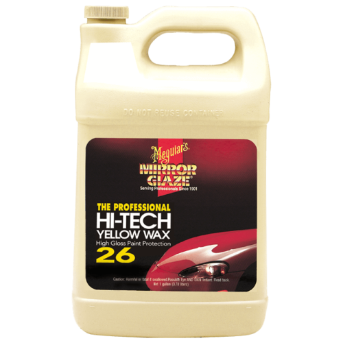 Meguiar's Hi-Tech Yellow Wax Liquid 3,8L - wosk z żółtą carnaubą