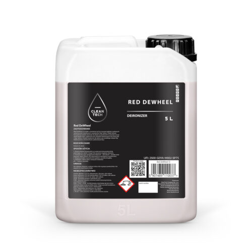 CleanTech Red DeWheel 5L - produkt do usuwania zanieczyszczeń metalicznych, deironizer
